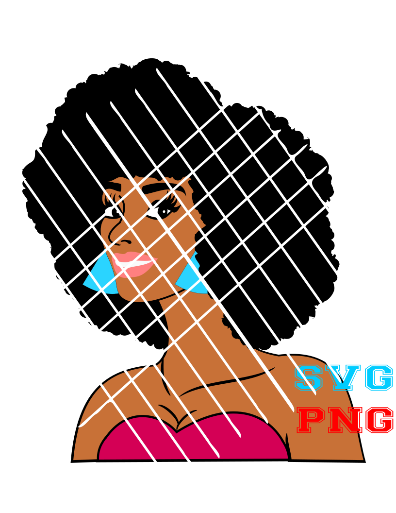 Afro SVG, Black Beauty ,Tamara