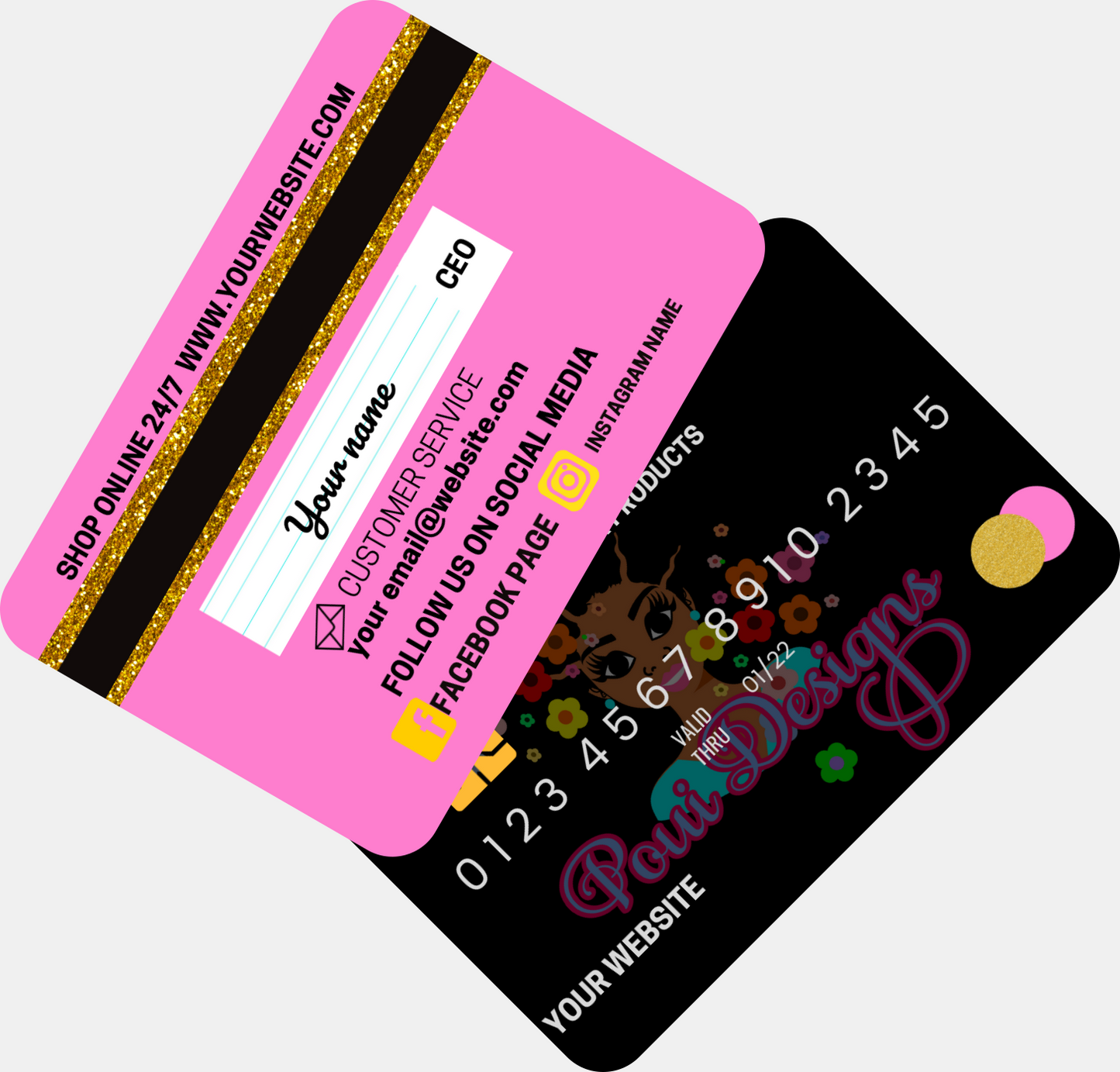 Business/Credit Card Template