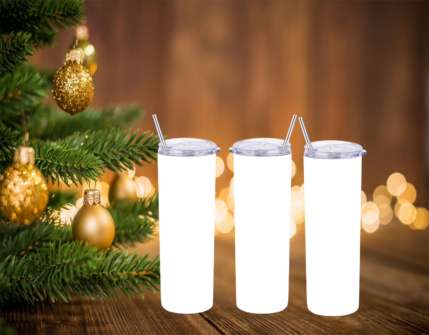 20 oz Sublimation Tumbler Mockup Generator