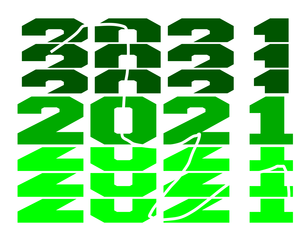 2020 2021 mirror text svg png