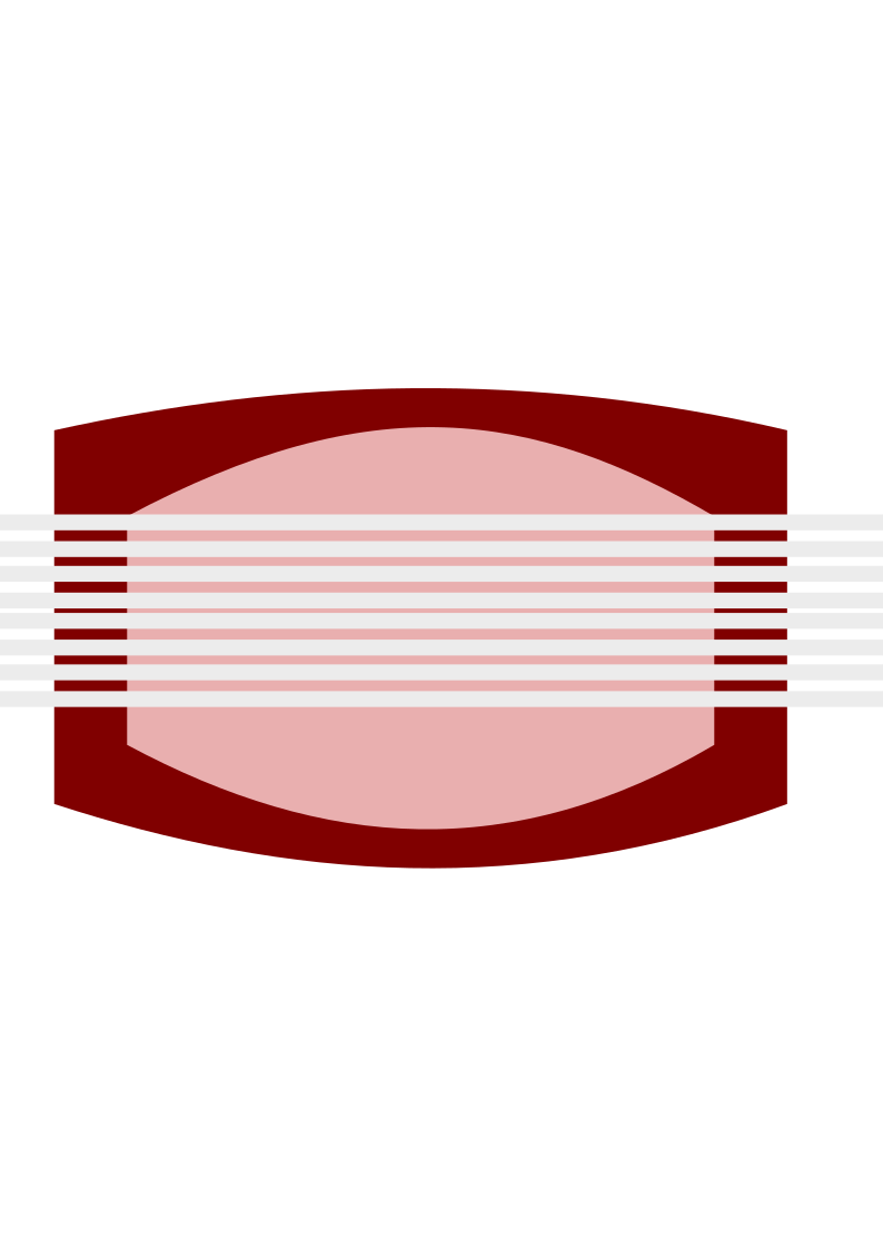 Pattern of Blank KIDS Sublimation Mask Print areas, Sub Blanks,Polyester Masks