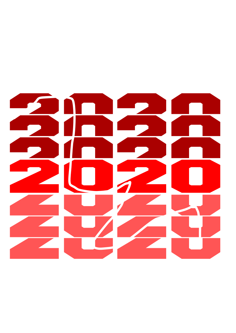 2020 2021 mirror text svg png