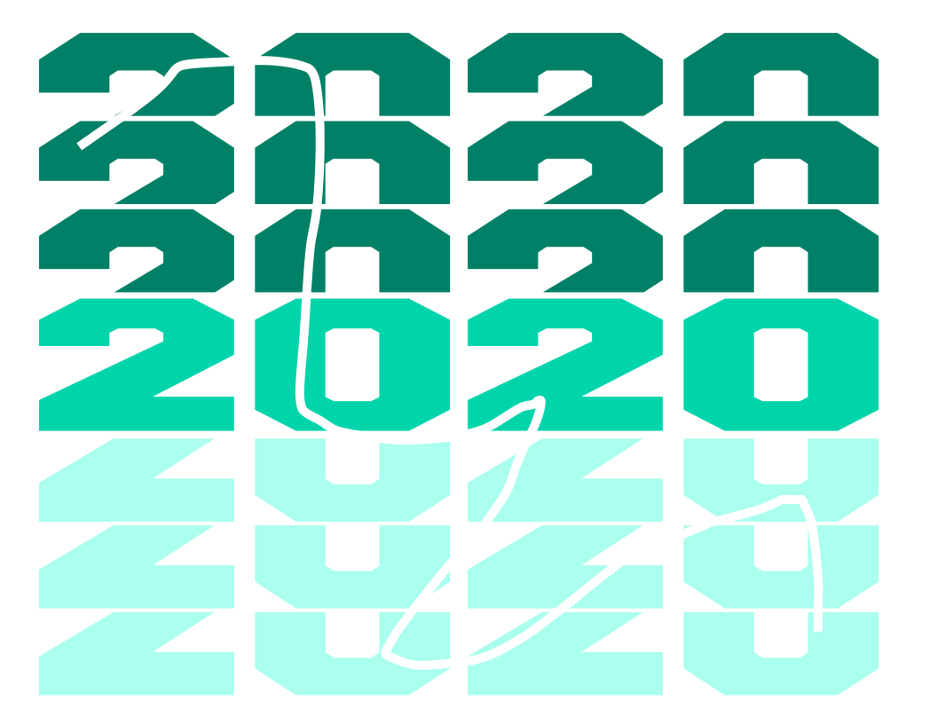 2020 2021 mirror text svg png