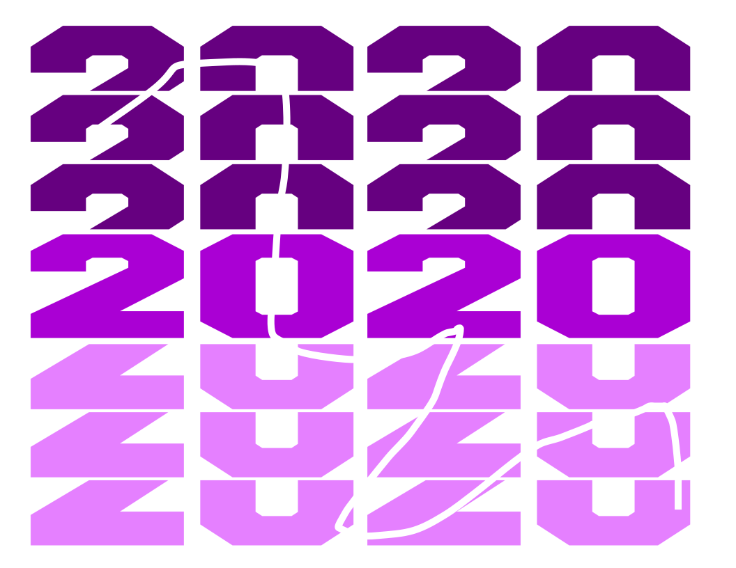 2020 2021 mirror text svg png