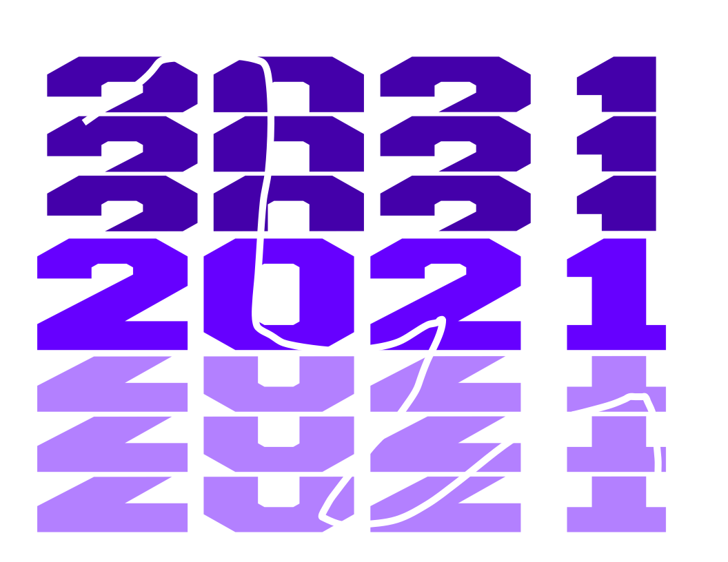 2020 2021 mirror text svg png