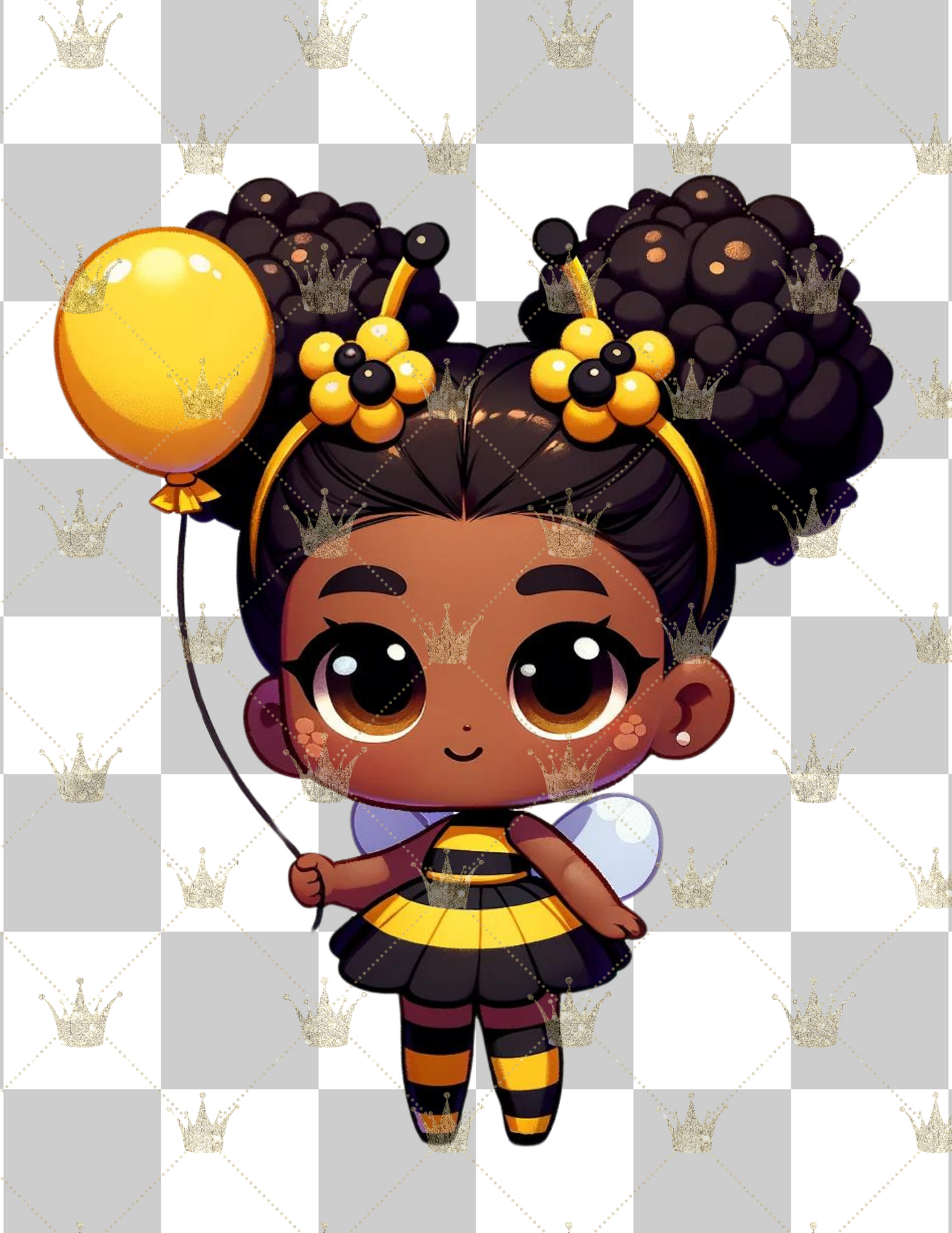 Chibi Bee  Girl Cartoon  PNG Ai art