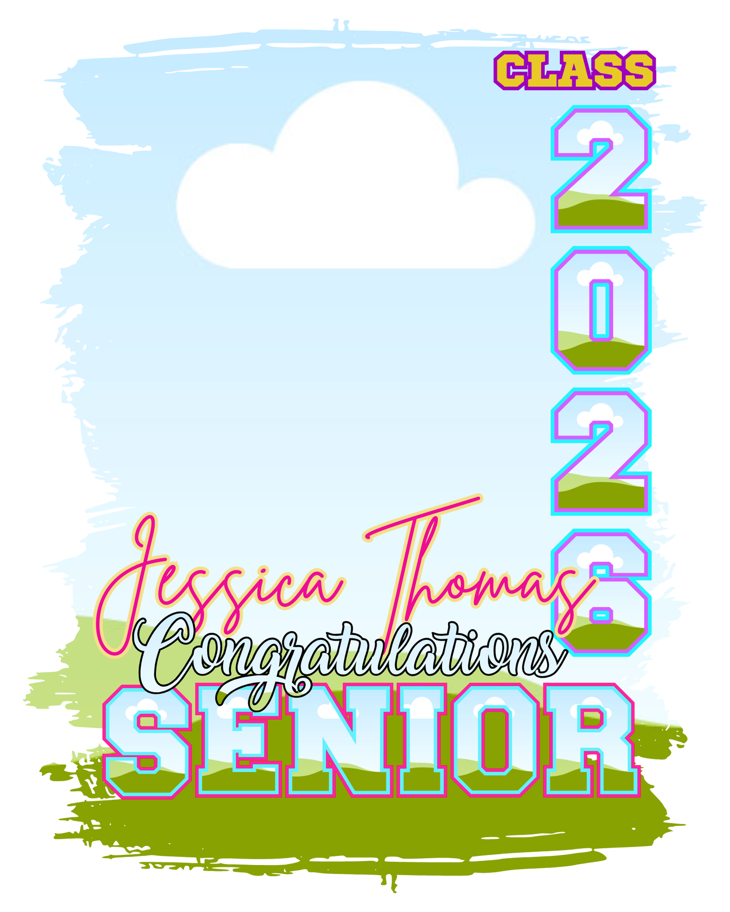Editable Graduation Grad  Canva Template bundle for  2026