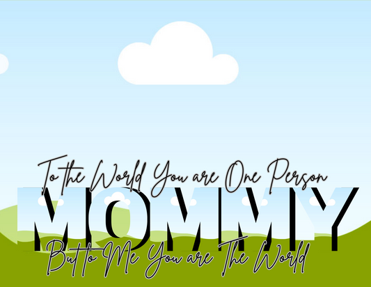 Mommy Canva Frame Template