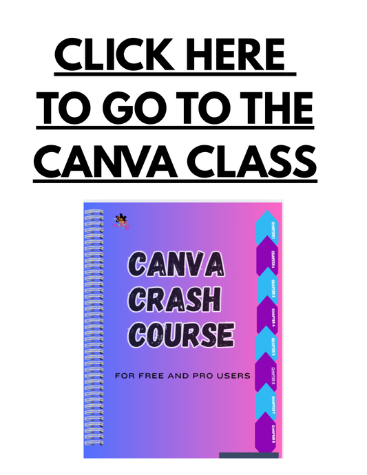 Canva Crash Course, Learn Canva Today ,Class Video