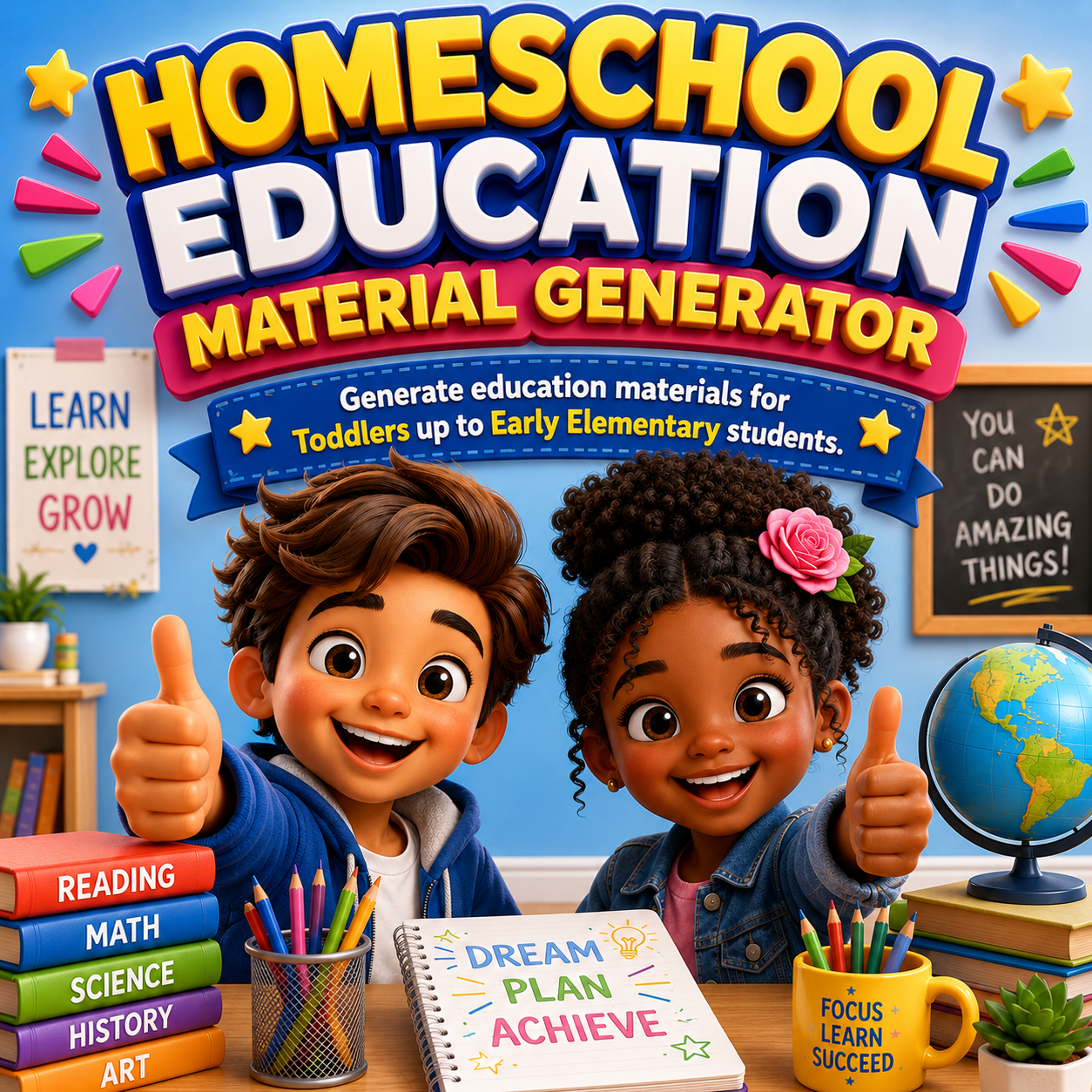 Toddlers-Early Elementary Kids Worksheet & Activity Page Generator (GPT)