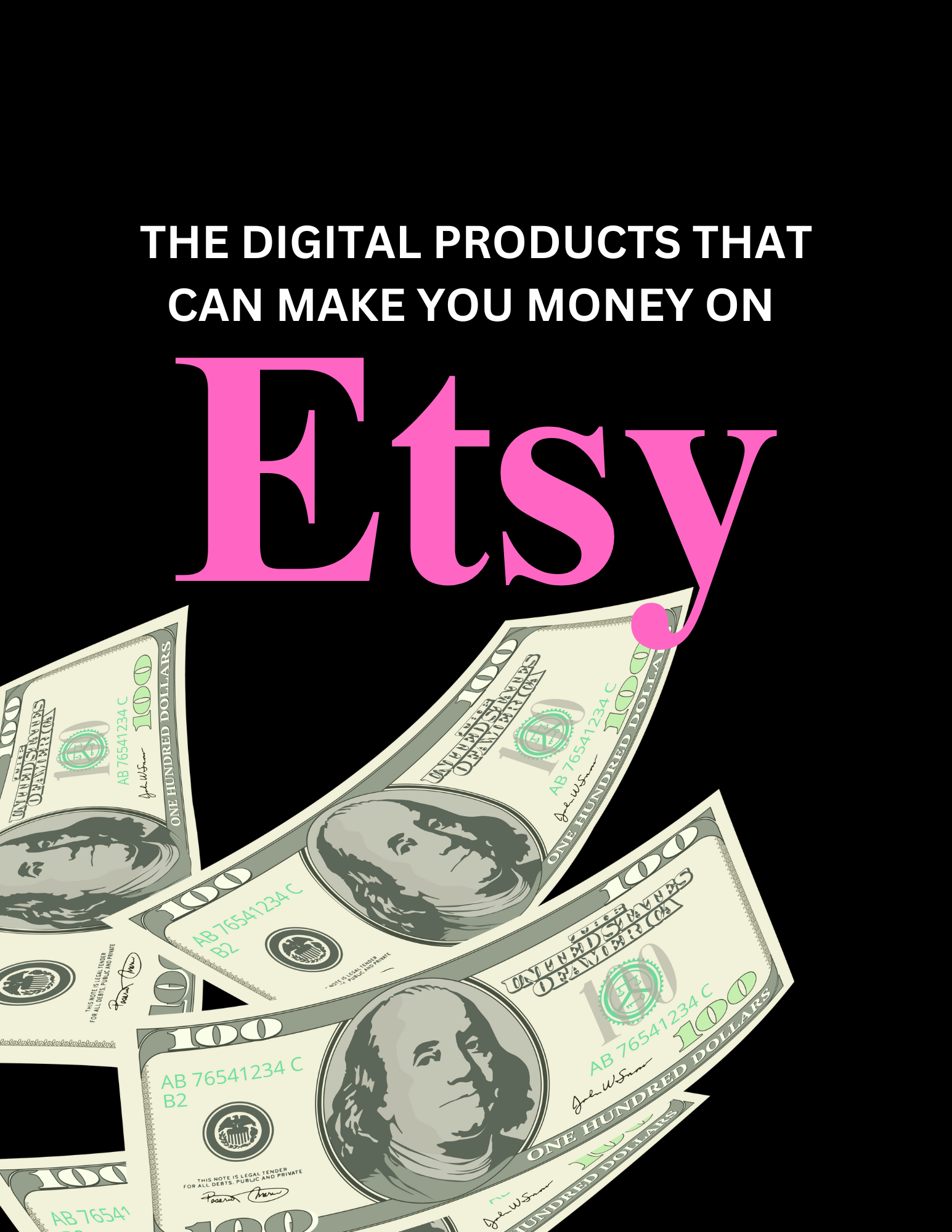 WHAT DIGITAL PRODUCTS TO SELL ON Etsy Ebook Poui Designs