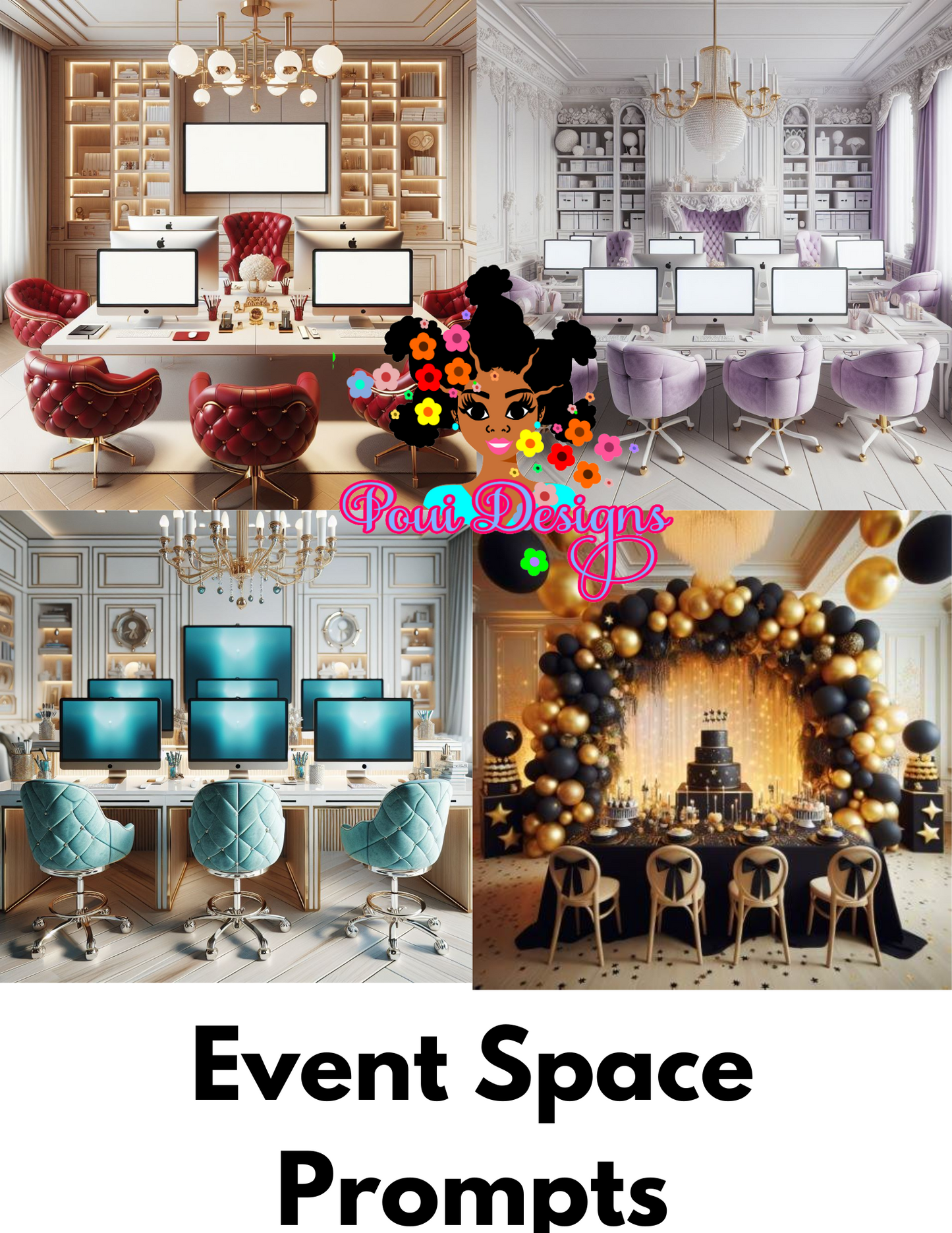 Event SPace/Party Setup Prompts Bing Create  ChatGPT