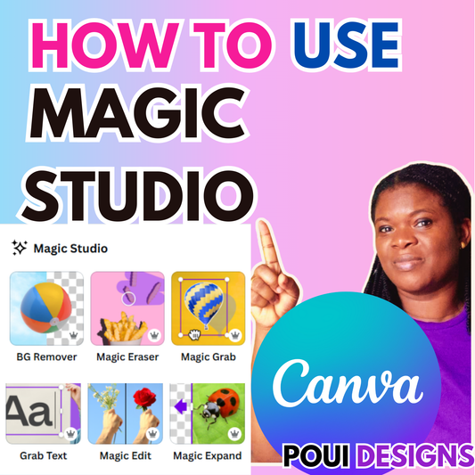 How To Use Canva Magic Studio and a gift