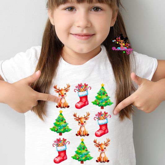 Christmas T-shirt Designs For Kids PLR Bundle