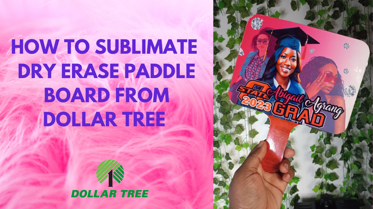 Dollar Tree Dry Erase Paddle Template