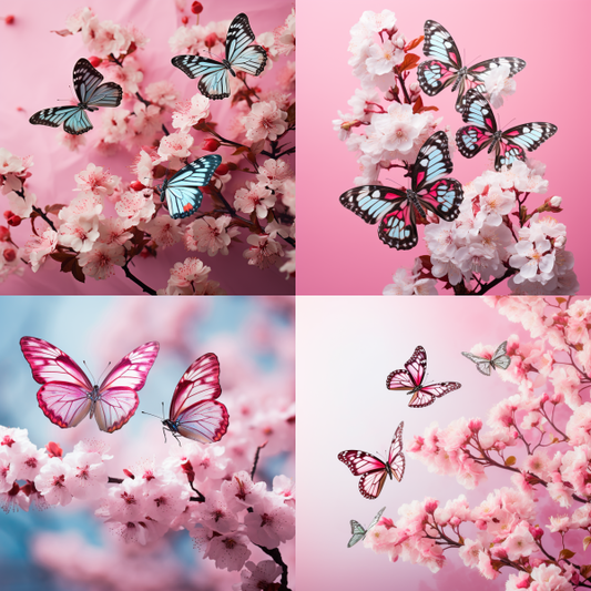 4 Butterfly PNG Images