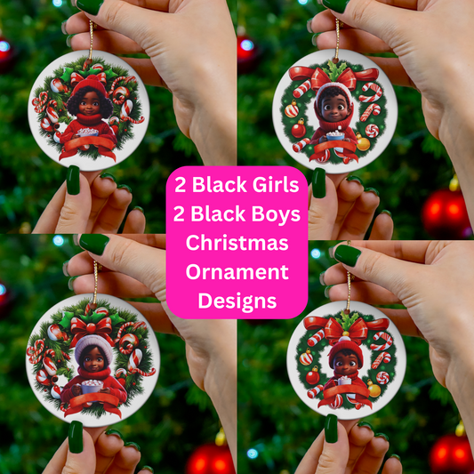 Black Kids Drinking Hot Chocolate  Cartoon  PNG Ai art, Christmas