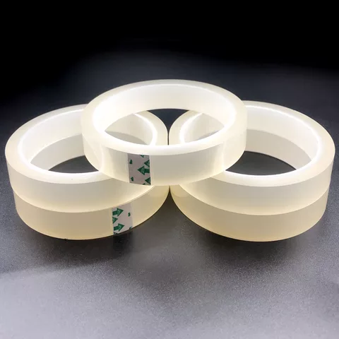 Clear heat tape for sublimation