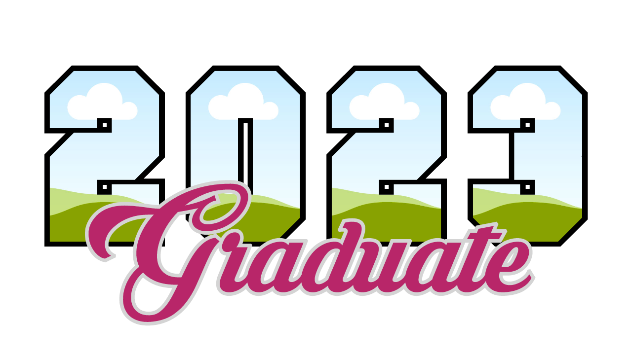 2023 Graduate Canva Frame Template Drag and Drop