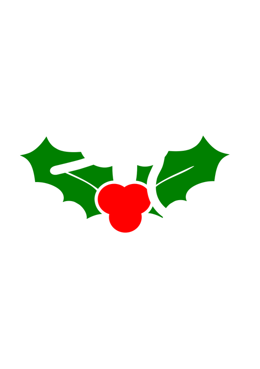 Holly svg,vector