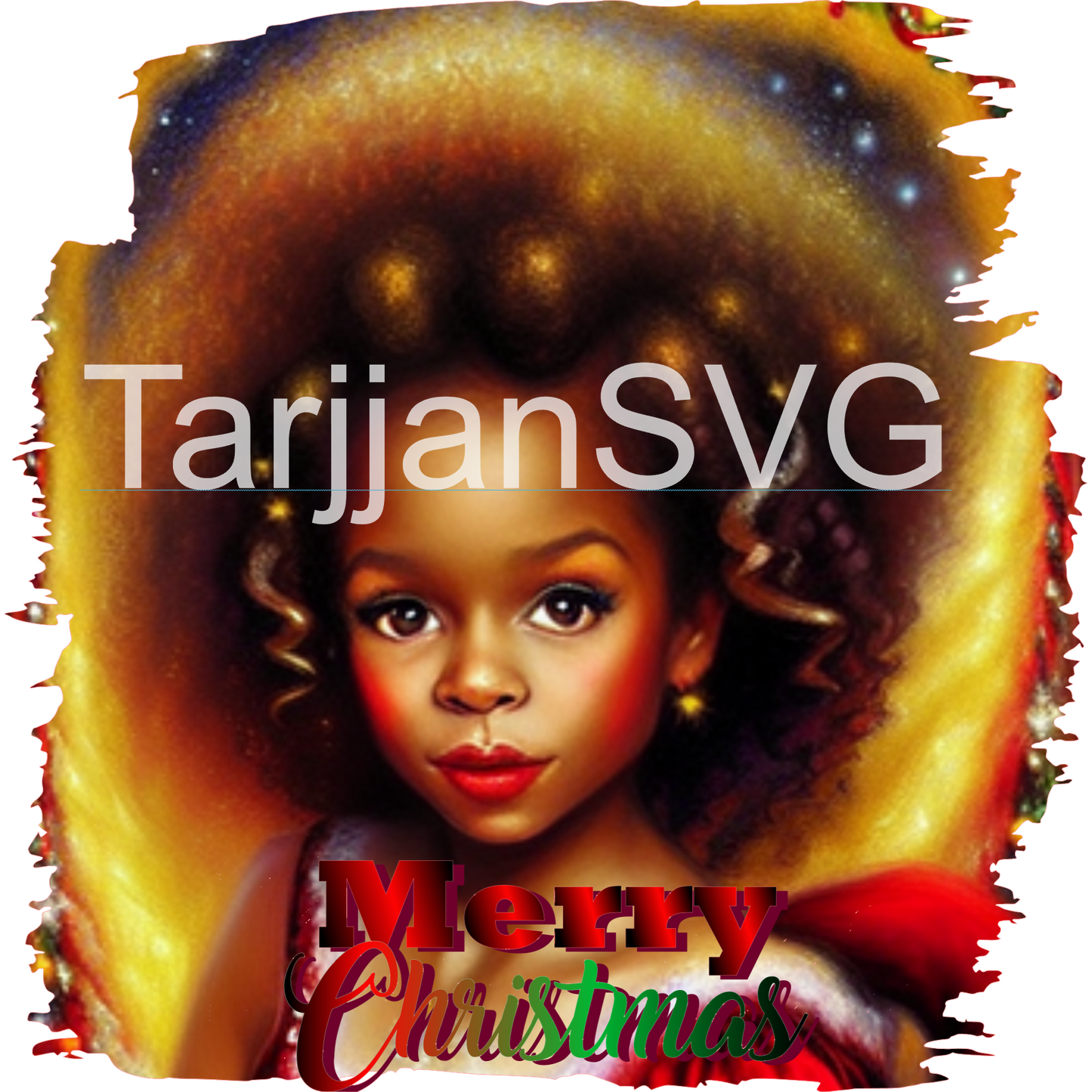 Black Girls Santa PNG Bundle, Afro Santa  Girls ,Winter Holidays,Daughters, Merry Christmas