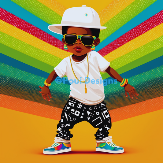 Hip Hop Boy Dancer PNG, Transparent background, Dash