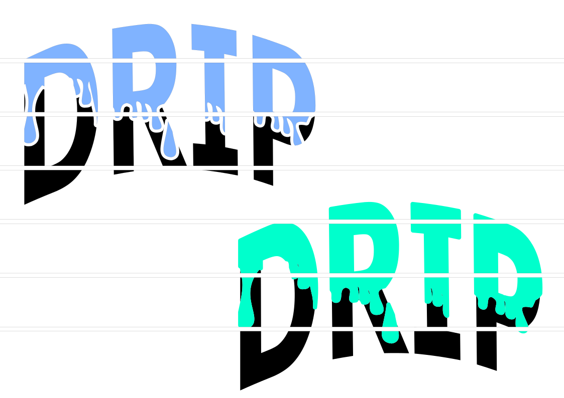 Drip svg / png files