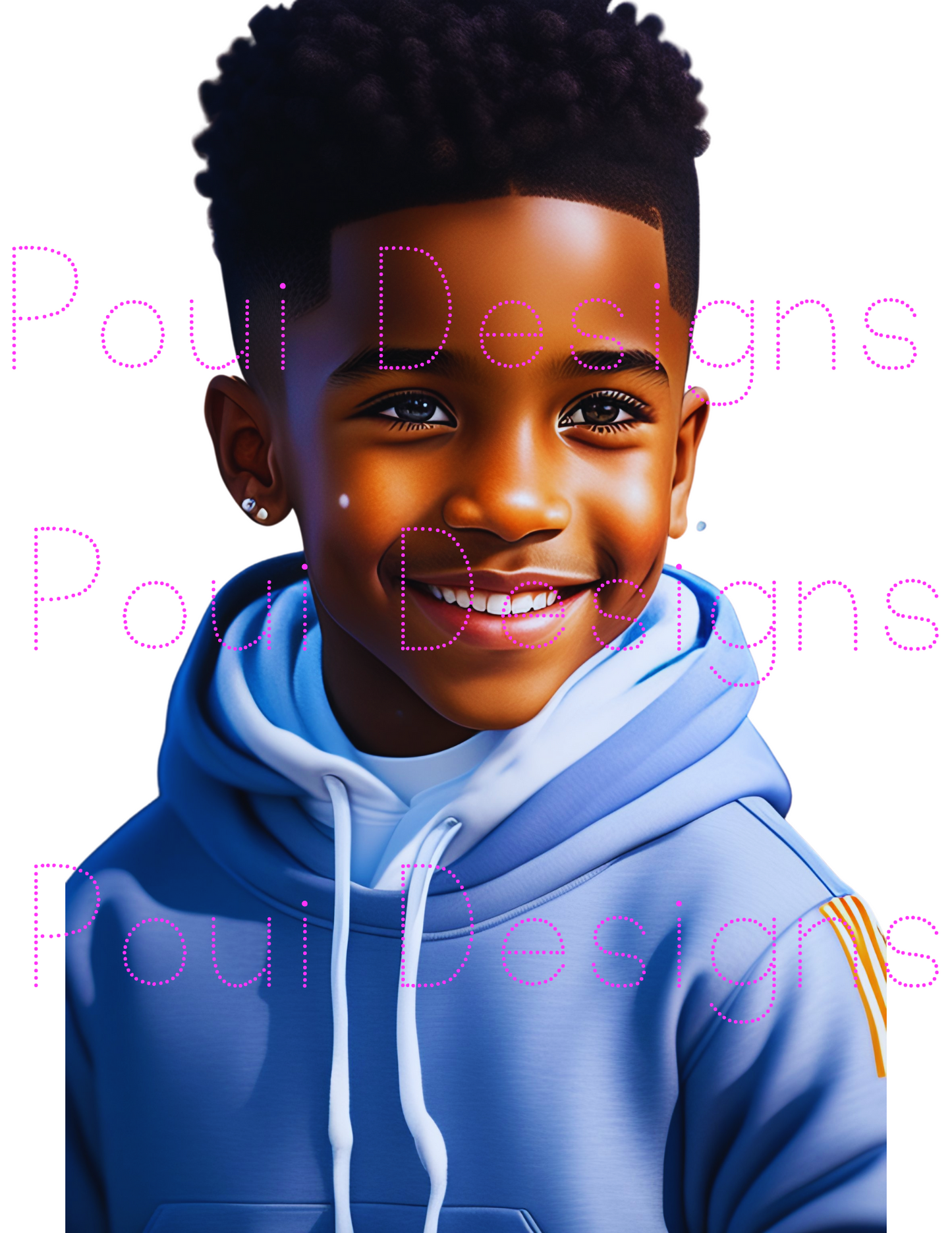 Black Boy ,Cool Kid ,PNG printable file African AMerican