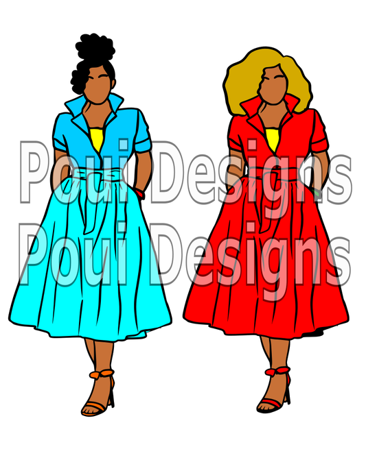 Lady E svg and PNG files