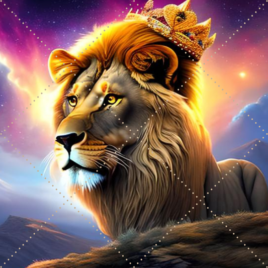 Lion Image ,PNG printable file African AMerican,N4