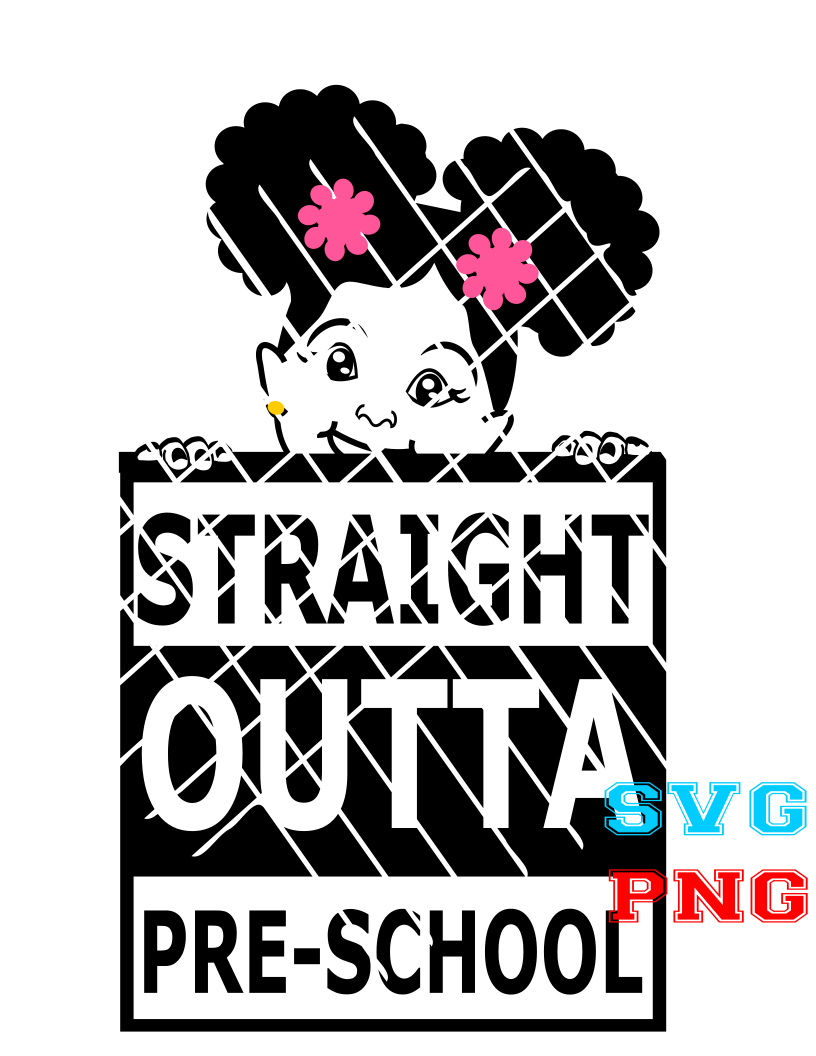 Satuya with Afro Puffs svg,Staight outta,Peekaboo