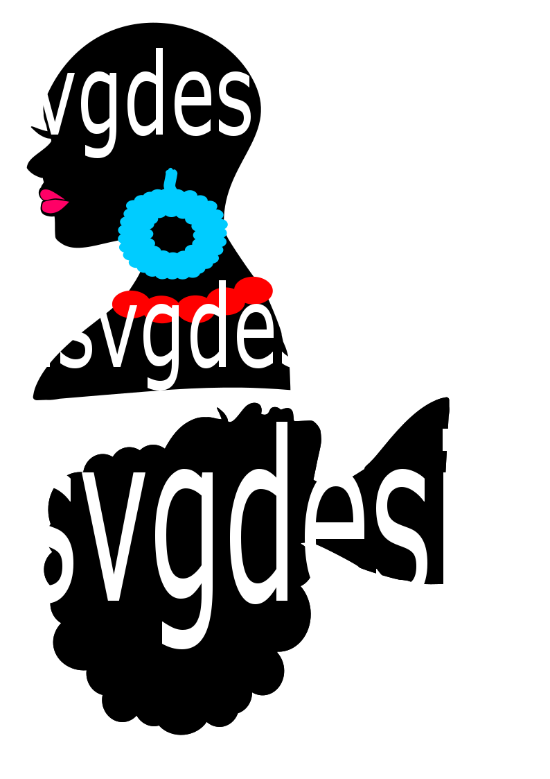 Lady head Silhouette svg ,Silhouette svg, Emily, Rosa, Ayesa, Angisa svg for Diva Wreath
