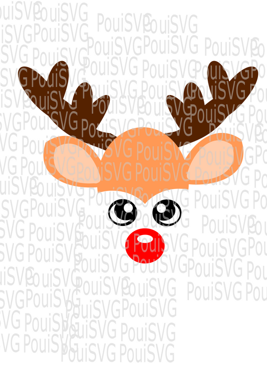 Reindeer SVG Christmas File