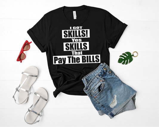 I got Skills that pays the bills svg