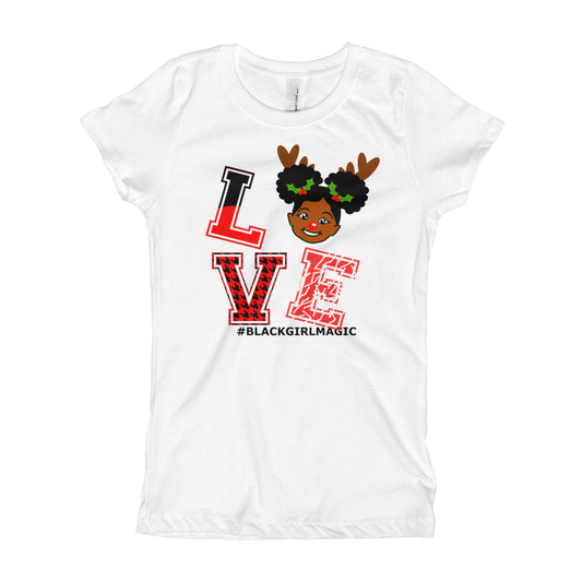 Afro Puffs Girl's T-shirt