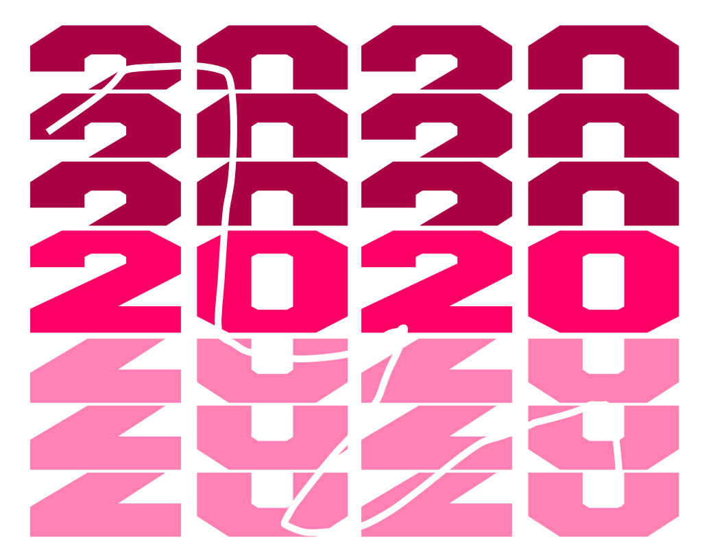 2020 2021 mirror text svg png